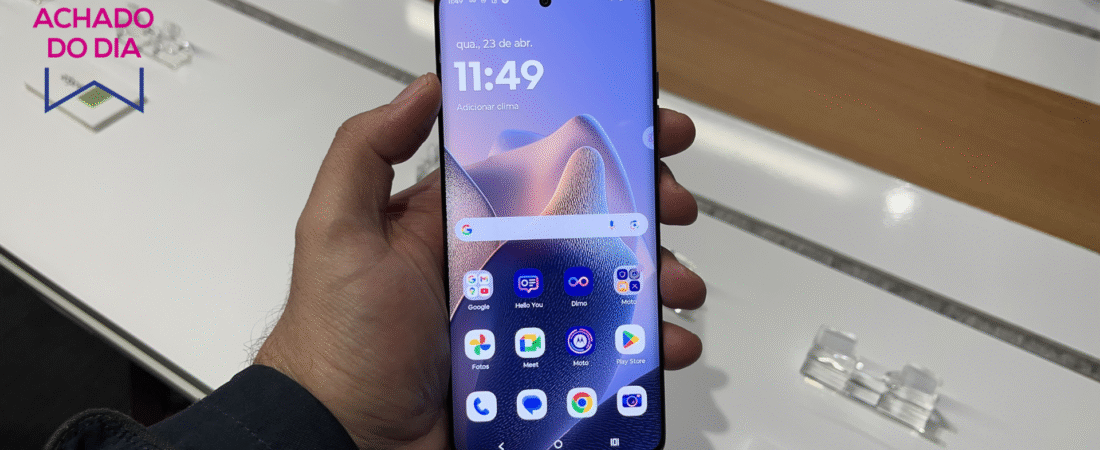 Motorola Edge 60 Fusion fica 37% mais barato em oferta no Mercado Livre