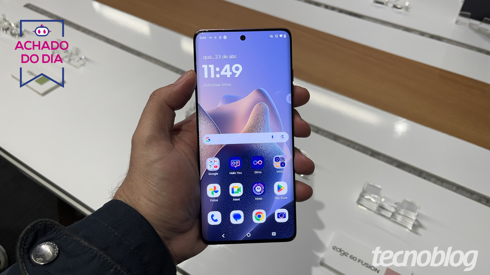 Motorola Edge 60 Fusion fica 37% mais barato em oferta no Mercado Livre