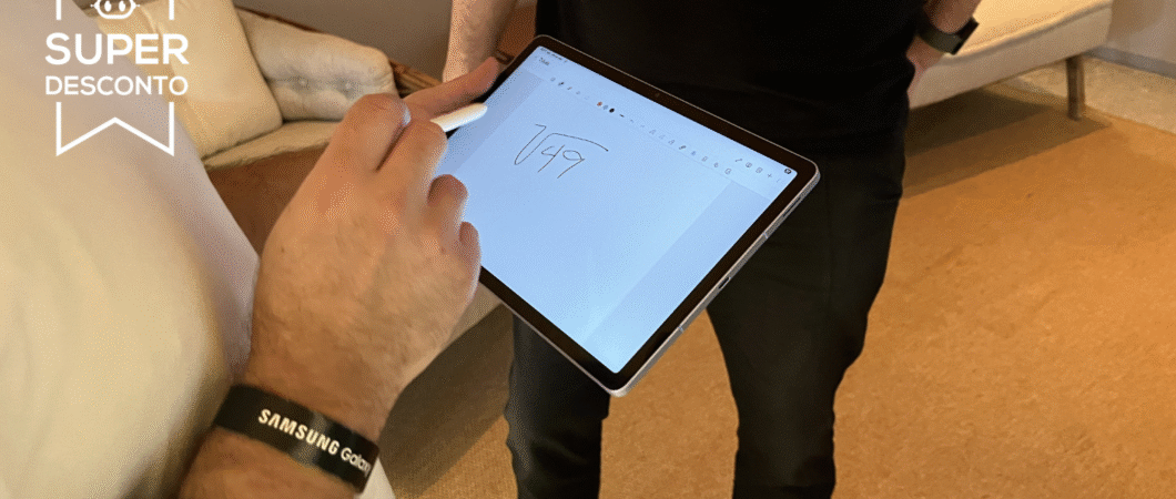 Tablets Samsung até 51% OFF: Galaxy Tab S9, Tab S10 FE e mais ofertas