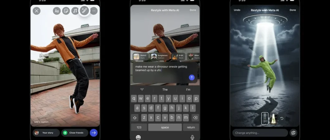 Instagram segue passos do Nano Banana e ganha editor de fotos com IA