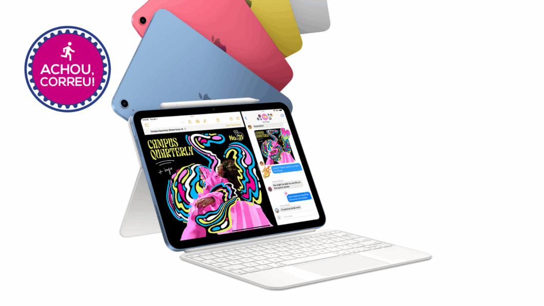 iPad (128 GB) com Apple A16 fica 29% mais barato antes do Dia das Crianças