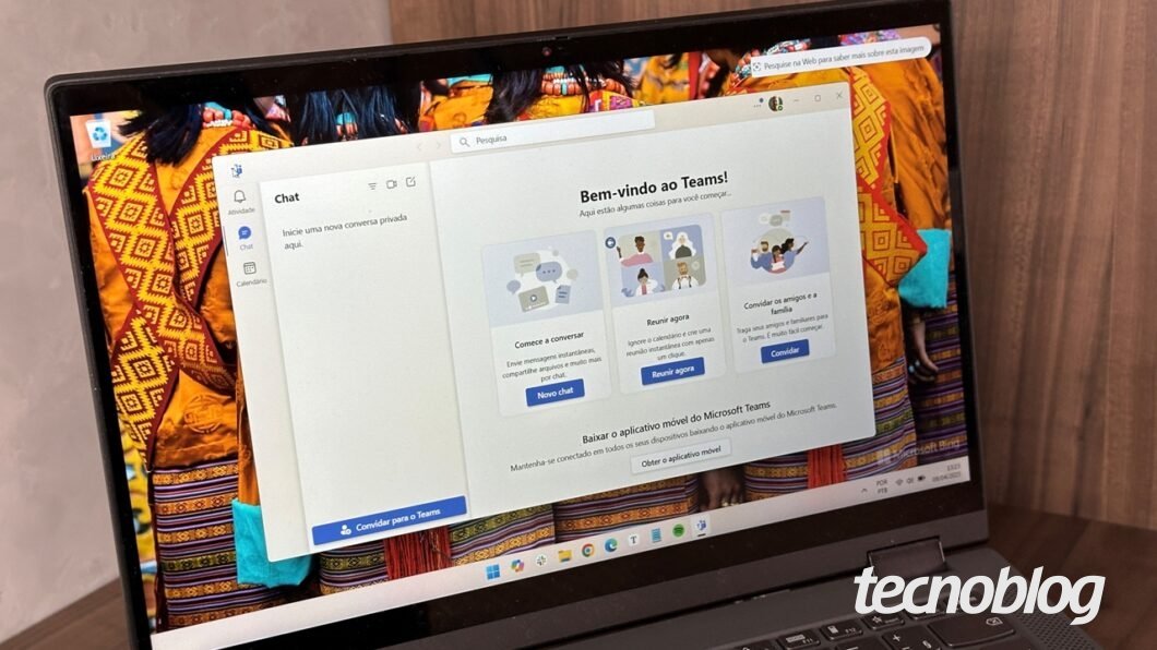 Função do Microsoft Teams vai contar ao seu chefe se você está no escritório