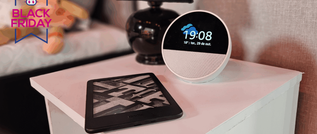Esquenta Black da Amazon tem até 36% OFF em Kindle, Alexa e Fire TV
