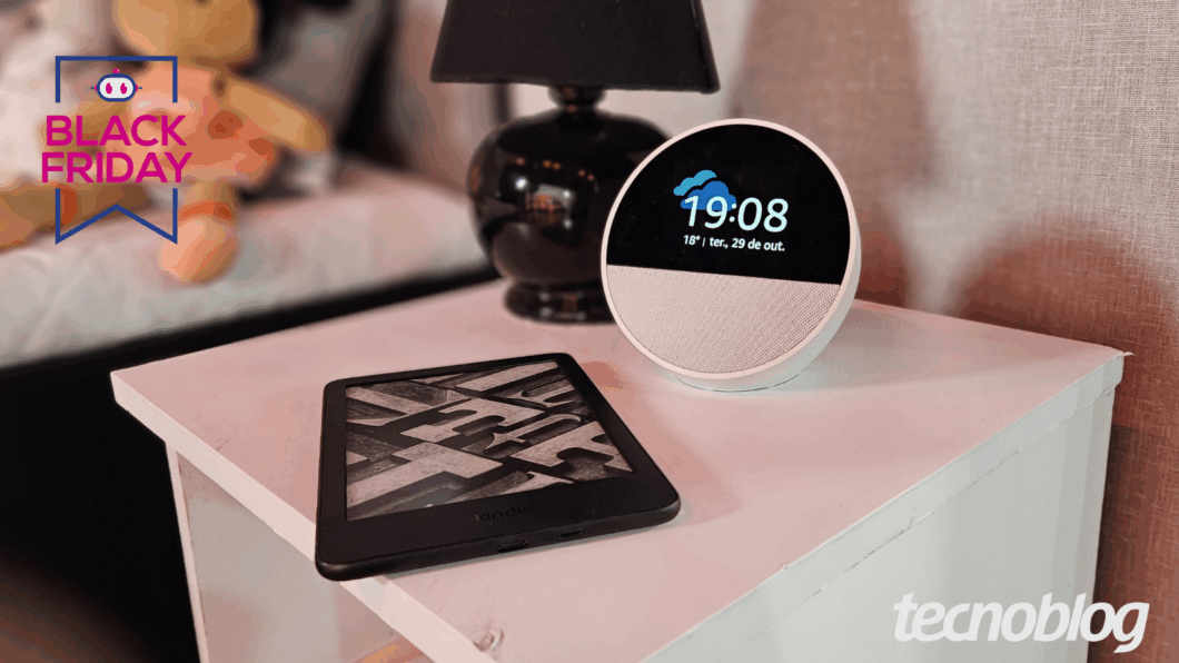 Esquenta Black da Amazon tem até 36% OFF em Kindle, Alexa e Fire TV