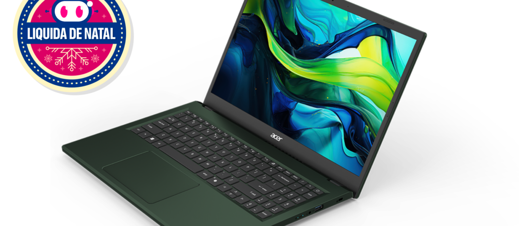 Notebook Acer Aspire Go 15 tem 36% OFF em até 24x às vésperas do Natal