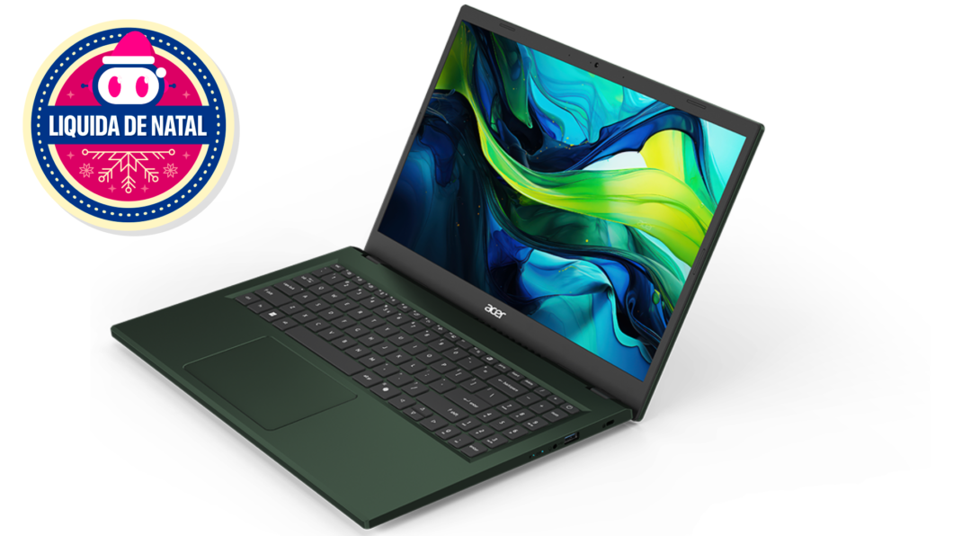Notebook Acer Aspire Go 15 tem 36% OFF em até 24x às vésperas do Natal