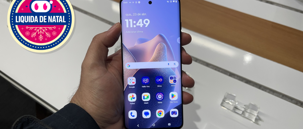 Presente de Natal: Motorola Edge 60 Fusion fica 40% mais barato em oferta