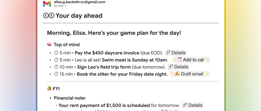 Google lança IA que cria resumo matinal com informações importantes do dia