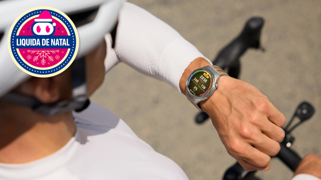 Chega pro Natal: Huawei Watch GT 6 Pro tem 20% OFF em até 21x sem juros