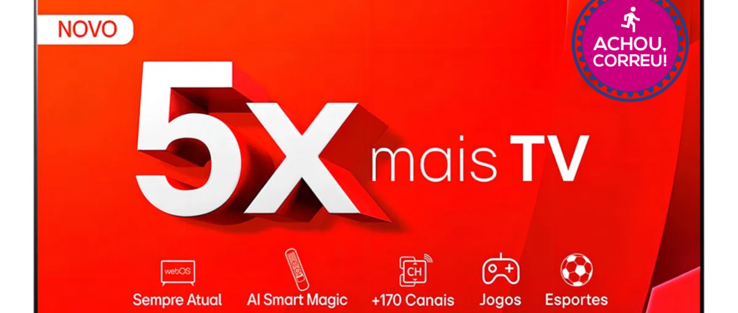 Xepa de Natal: Smart TV LG 4K LED 43” em oferta com 38% OFF no Mercado Livre