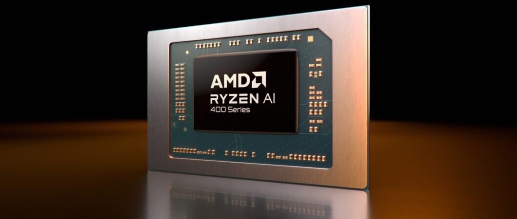 AMD anuncia chips Ryzen AI 400 com NPU de até 60 TOPS para IA