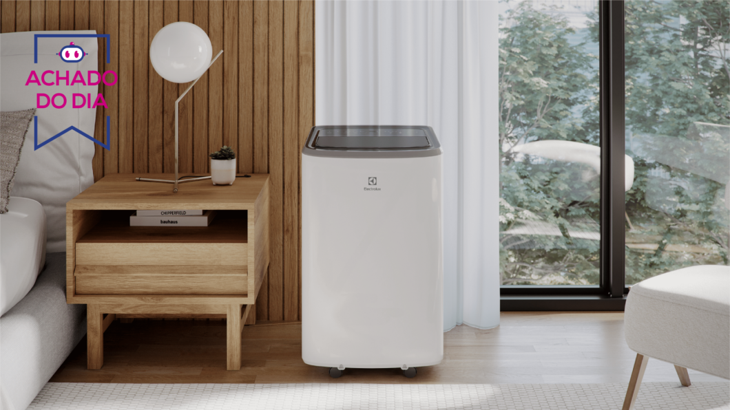 Ar-condicionado Portátil Electrolux 12.000 BTUS com Wi-Fi cai 40% em oferta