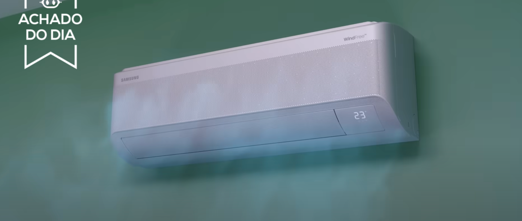 Ar-condicionado Inverter Samsung WindFree AI cai 22% com cupom no Mercado Livre