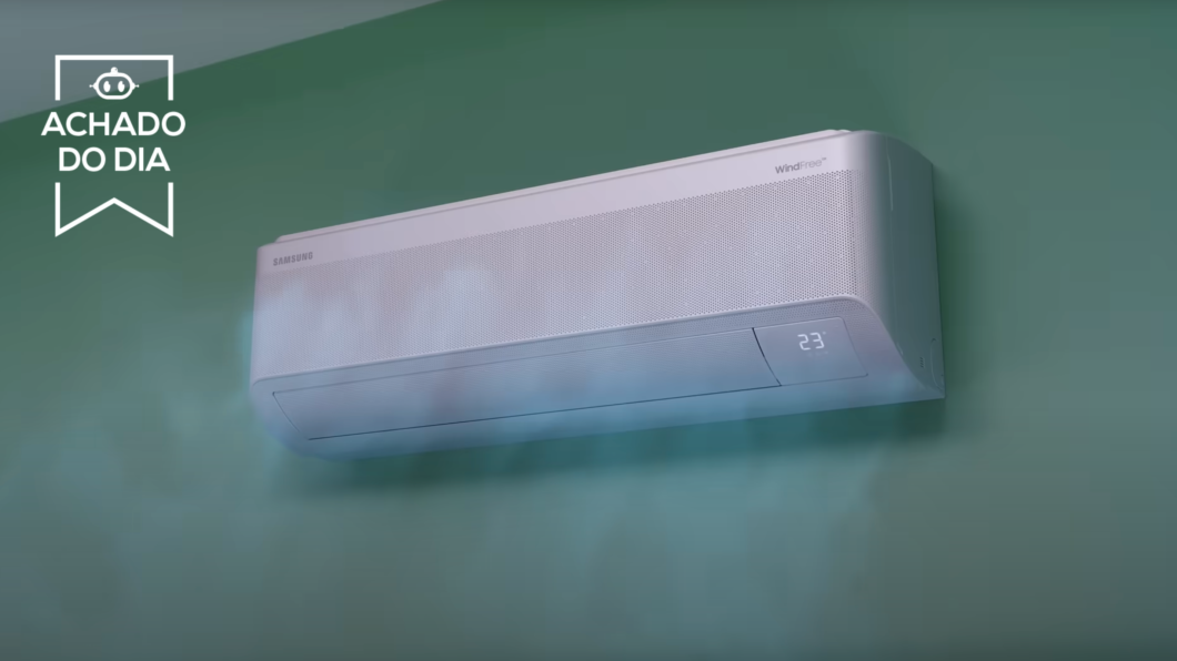 Ar-condicionado Inverter Samsung WindFree AI cai 22% com cupom no Mercado Livre