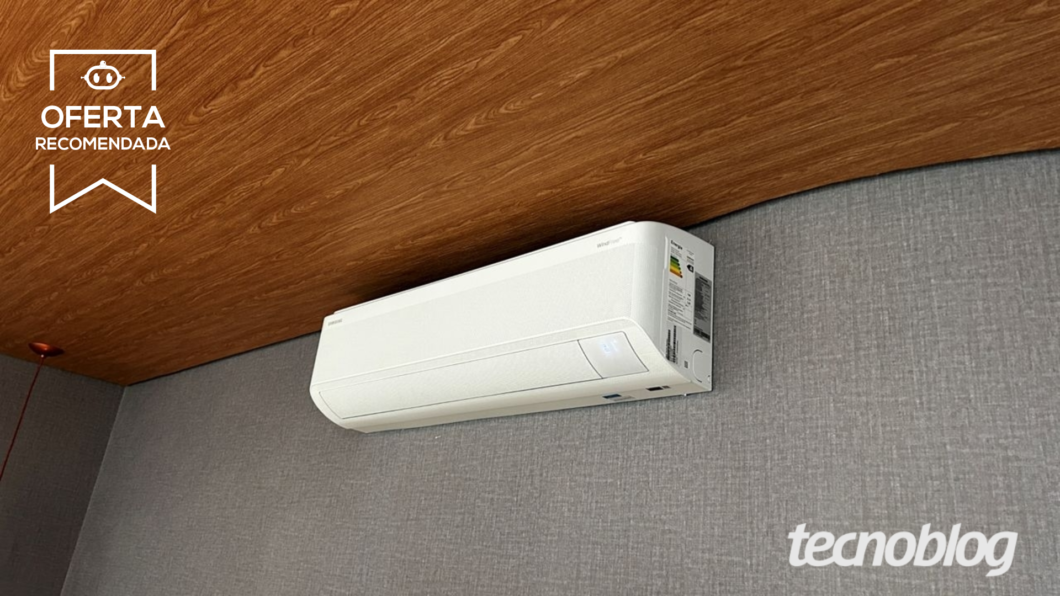 Ar-Condicionado Split Samsung 12.000 BTUs fica mais barato no Mercado Livre