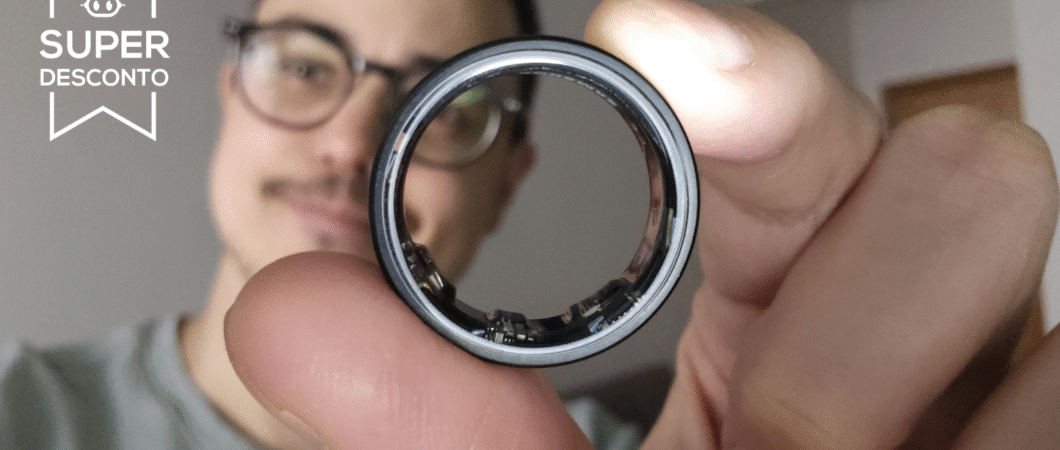 Galaxy Ring despenca 64% em até 10x em promoção na Amazon