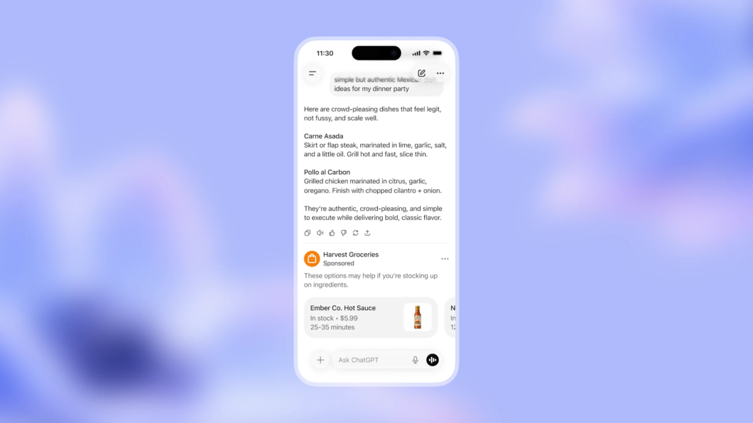 É oficial: ChatGPT vai exibir anúncios em breve