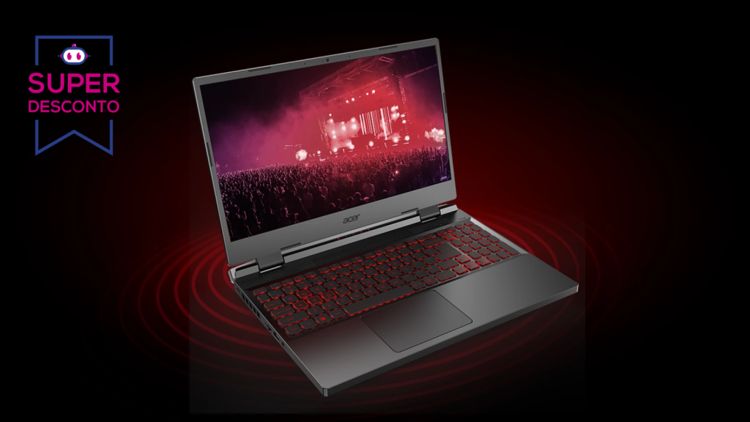 Volta às aulas: Notebook Acer Nitro tem 31% OFF no Magalu