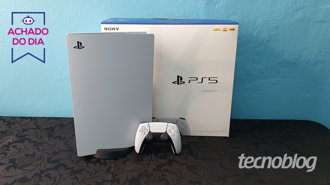 PlayStation 5 possui 34% OFF em até 12x sem juros no AliExpress