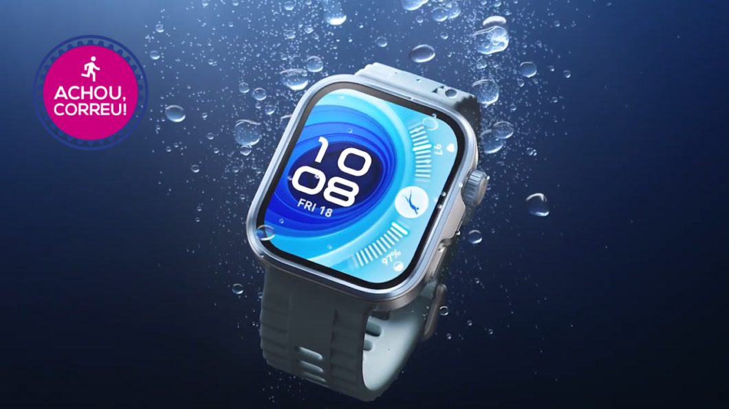 Huawei Watch Fit 4 Pro tem oferta com 44% OFF em até 10x sem juros