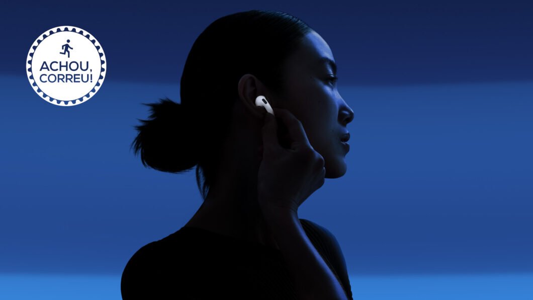 AirPods 4 fica 33% mais barato em promoção na Amazon