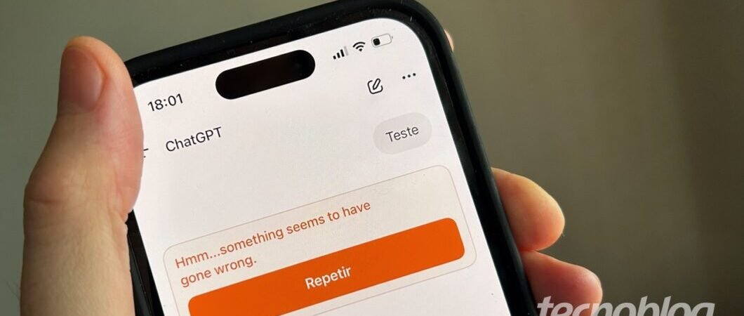 ChatGPT caiu? Serviço mostra mensagem de erro nesta terça-feira