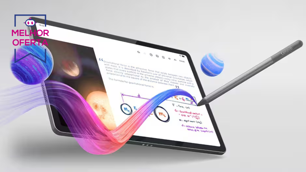 Volta às aulas: Lenovo Idea Tab com 8 GB de RAM tem 29% OFF no Magalu