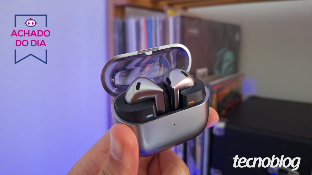 Galaxy Buds 3 tem 57% de desconto em até 10x no Mercado Livre