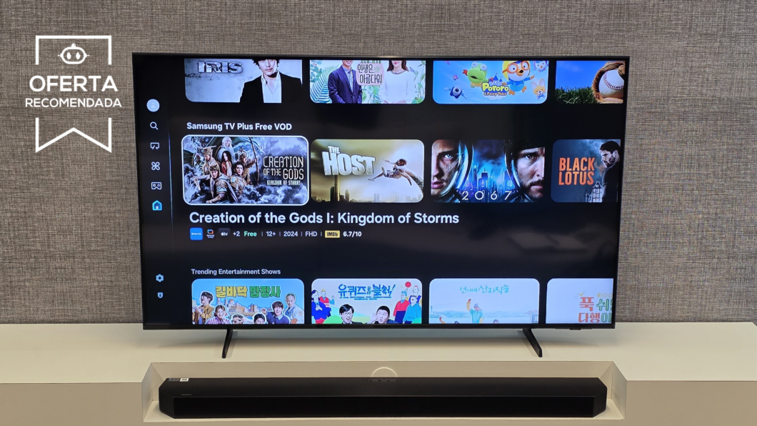 TV Samsung QLED Ultra de 55″ tem 30% OFF na melhor oferta em meses