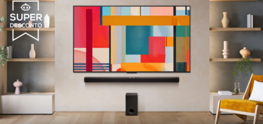 Smart TV 4K LG QNED 55” tem menor preço histórico no Mercado Livre