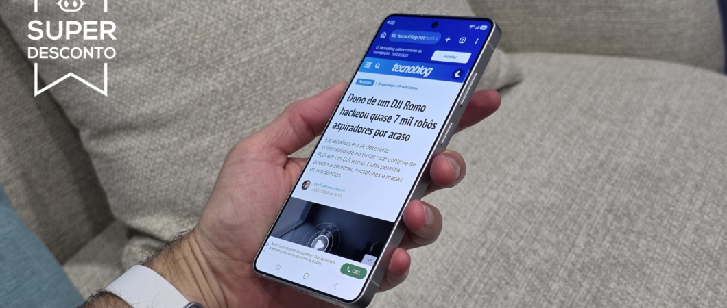 Galaxy S26 (512 GB) recebe desconto incrível de 41% na Semana do Consumidor