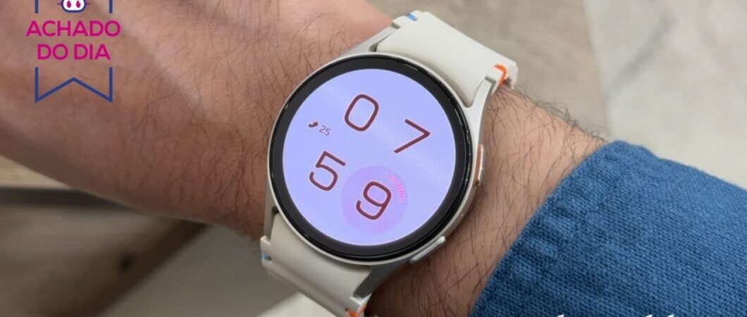 Galaxy Watch 7 com 62% OFF sai por menos de mil reais no Magalu