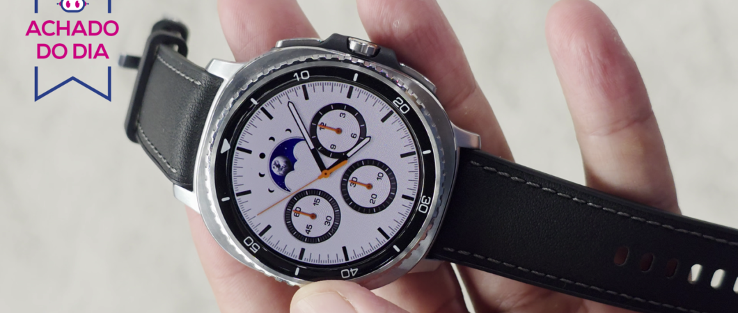 Galaxy Watch 8 Classic tem oferta histórica por até 12x para membros Amazon Prime