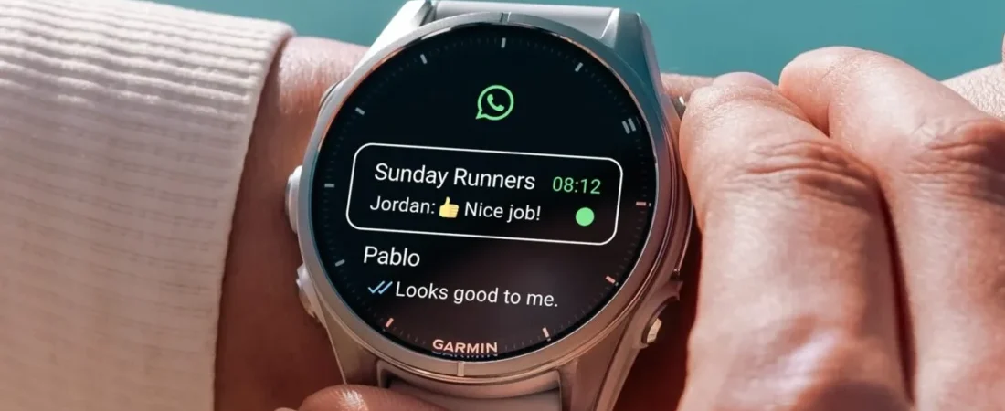 WhatsApp chega aos relógios inteligentes da Garmin