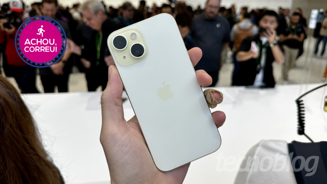 iPhone 15 cai 47% em oferta por até 12x sem juros na loja Magalu no AliExpress