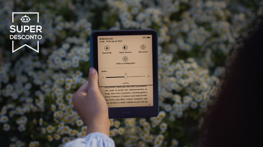 Kindle Paperwhite tem menor preço desde dezembro no Mês do Consumidor na Amazon