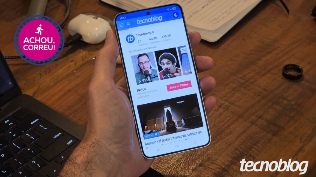 Galaxy S25 (256 GB) com Snapdragon tem desconto imbatível de 56% na Amazon