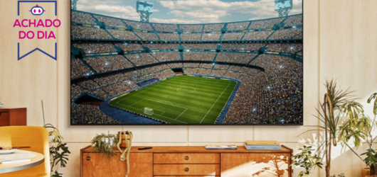 Smart TV Samsung Crystal UHD 55” tem 34% OFF no app Magalu no Mês do Consumidor