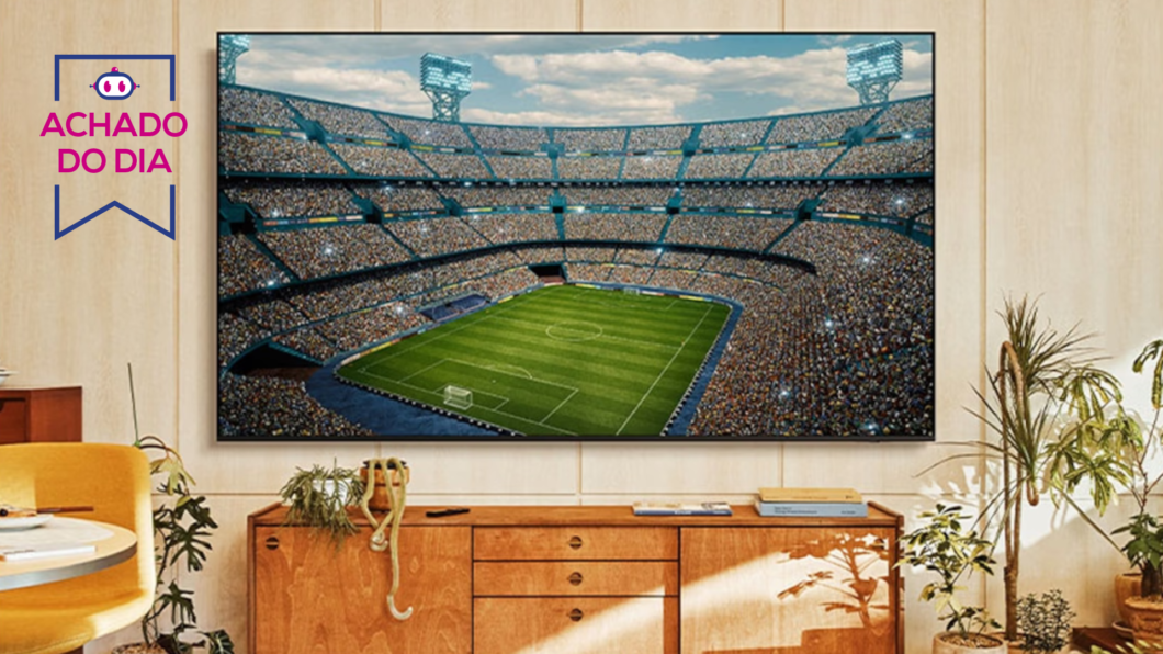 Smart TV Samsung Crystal UHD 55” tem 34% OFF no app Magalu no Mês do Consumidor