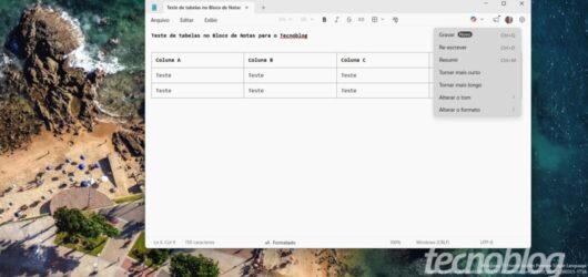 Microsoft remove Copilot do Bloco de Notas, mas IA ainda está lá