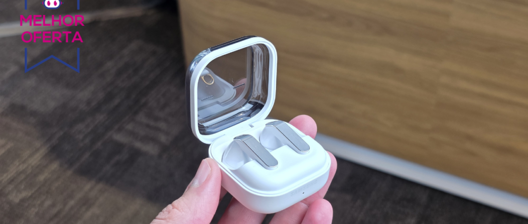 Galaxy Buds 4 já fica 27% mais barato com cupom no Magalu