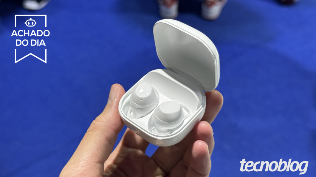 Galaxy Buds Core com ANC sai 36% mais barato em oferta na Amazon