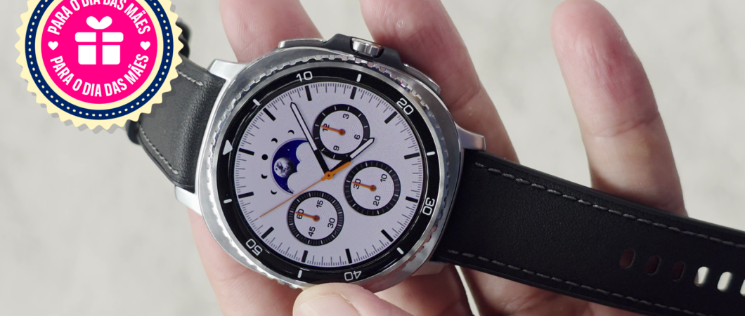 Galaxy Watch 8 Classic tem 47% OFF em até 12x na Amazon para o Dia das Mães 2026