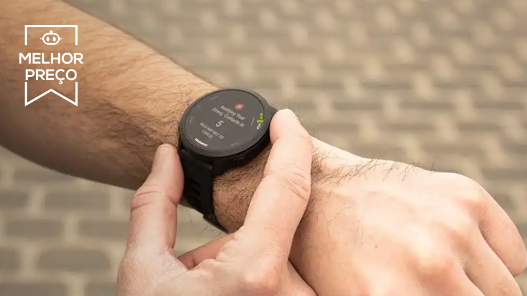 Garmin Forerunner 55 recebe 51% OFF em oferta histórica no Mercado Livre