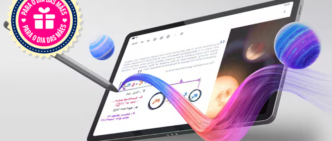 Lenovo Idea Tab com 8 GB RAM e tela de 11″ recebe 31% OFF para o Dia das Mães 2026