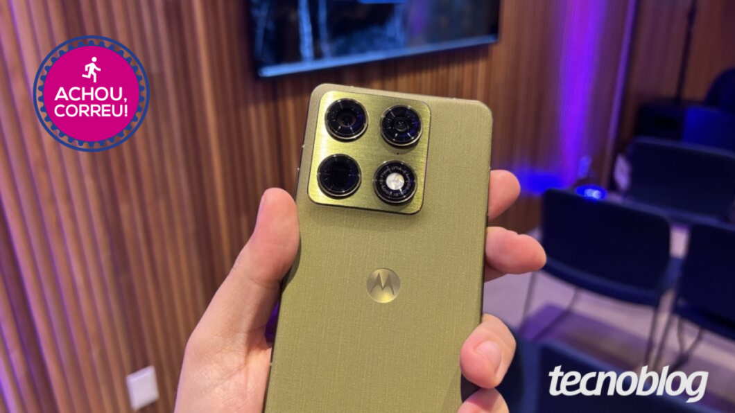 Motorola Signature (512 GB) tem queda de 20% OFF com cupom no Magalu