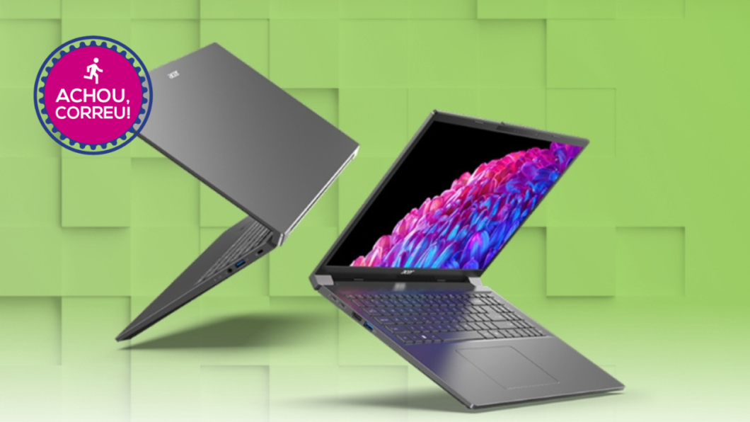 Notebook Acer Aspire 16 com Intel Core Ultra tem 39% OFF com cupom no Magalu