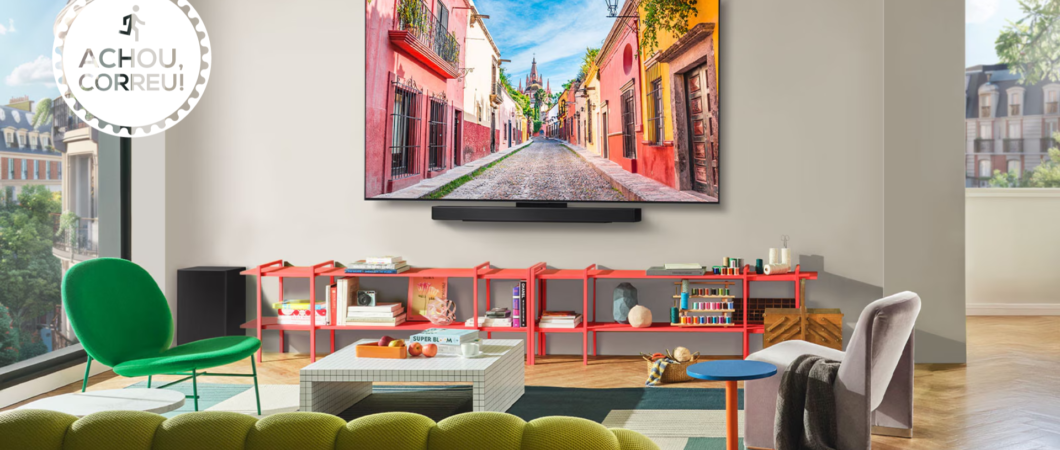 Smart TV LG OLED 55” sai com 30% de desconto em oferta no Mercado Livre