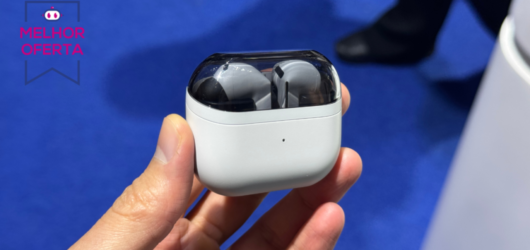Galaxy Buds 3 FE fica 39% mais barato com cupom no Magalu