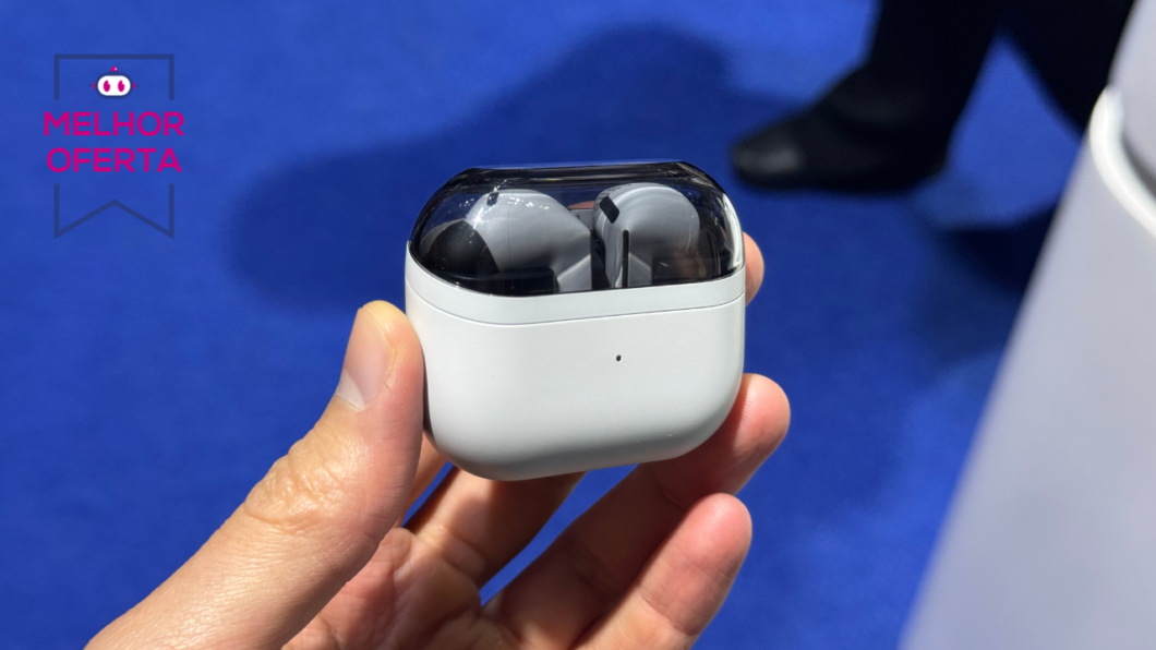 Galaxy Buds 3 FE fica 39% mais barato com cupom no Magalu